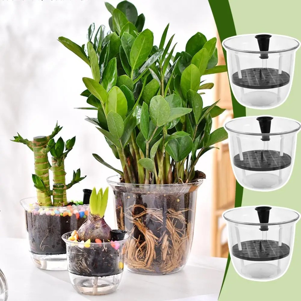 2Pcs Self-Watering Pot, Pots f - Aloe Vera Pot recension och pris