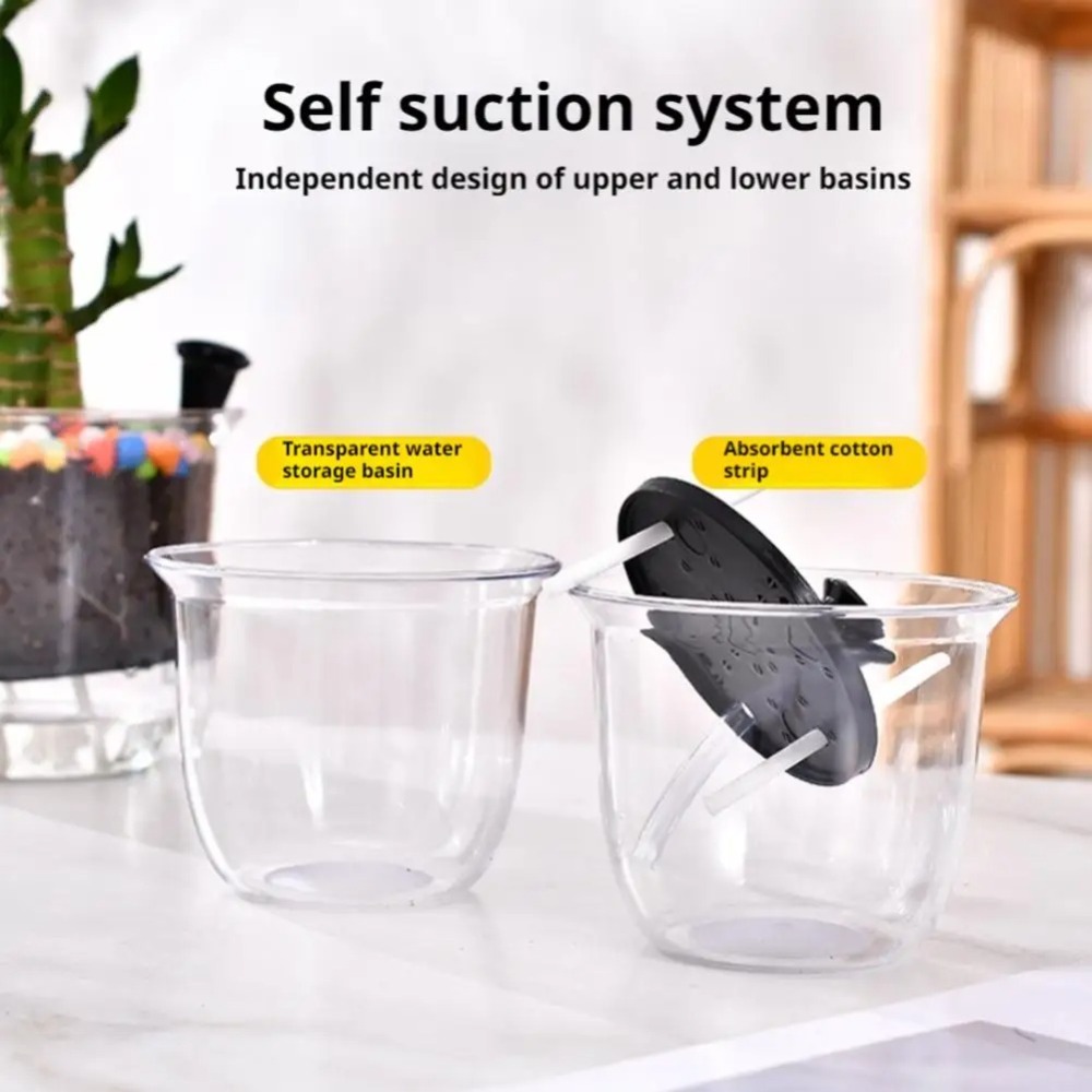 2Pcs Self-Watering Pot, Pots f - Aloe Vera Pot recension och pris