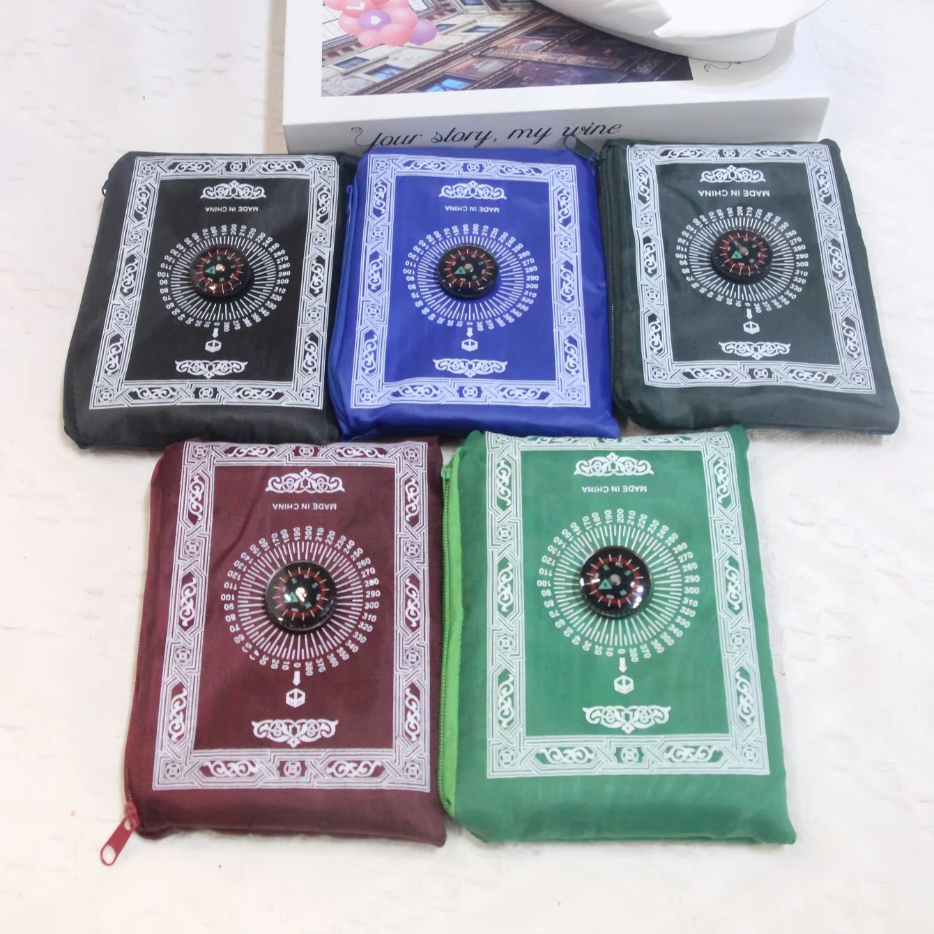 5pcs Portable Prayer Rug with  - Maranta Prayer Plant recension och pris
