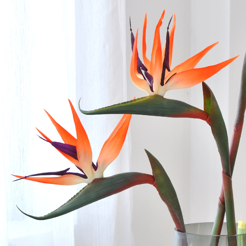 3pcs Artificial Bird Of Paradi - Bird Paradise Strelitzia recension och pris